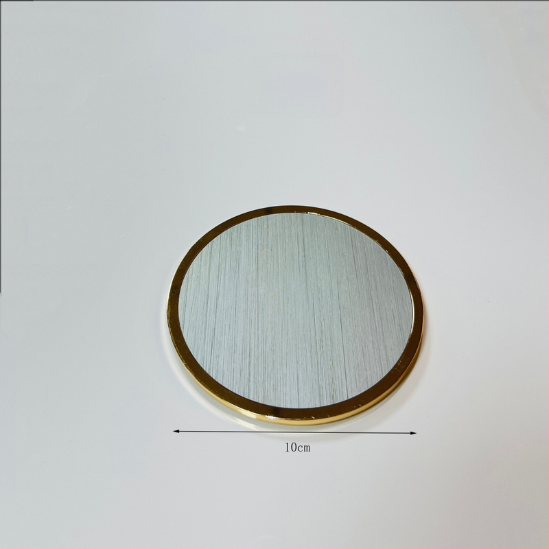 Rozsdamentes acél mikrofonállvány hamuval és pohártartóval – KTV asztali dekoráció, modern letisztult stílus, tároló funkció, 500 g