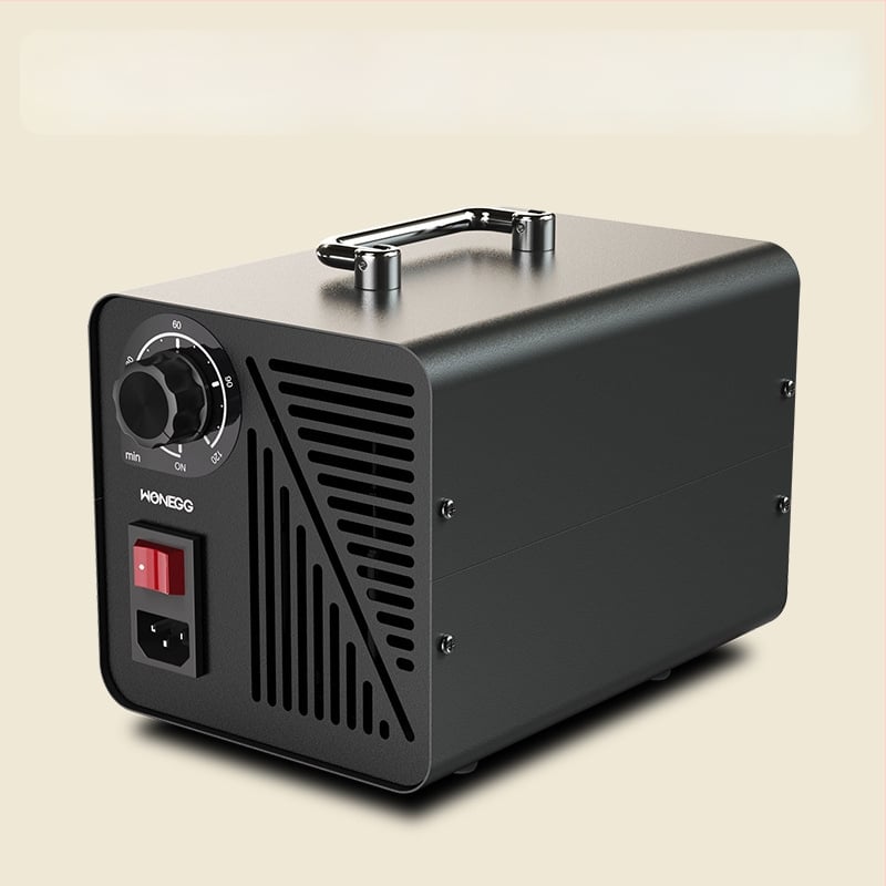 WONEGG Kaasaskantav ozonigeneraator ja õhu steriliseerija lõhnade kõrvaldamiseks ja õhu puhastamiseks – 50 töödeldud õhu maht