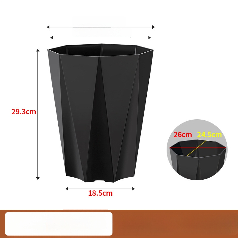 Velika saksija za dnevni boravak, plastična, debeli stijenke, za Money Tree, Dracaena i Bird of Paradise