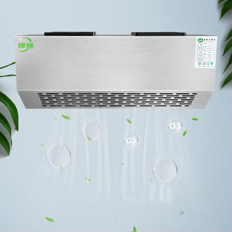 Seinasse paigaldatav ozon dezinfektsiooni seade lõhnade kõrvaldamiseks, õhu puhastamiseks ja desinfitseerimiseks (ozonitehnoloogia)
