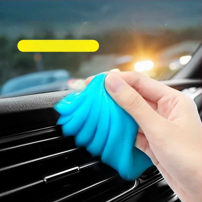 Gel καθαρισμού πληκτρολογίου – μαλακή γέλη με κρυσταλλική σύνθεση για αυτοκίνητο και σπίτι, απομακρύνει τη σκόνη από δυσπρόσιτα σημεία.