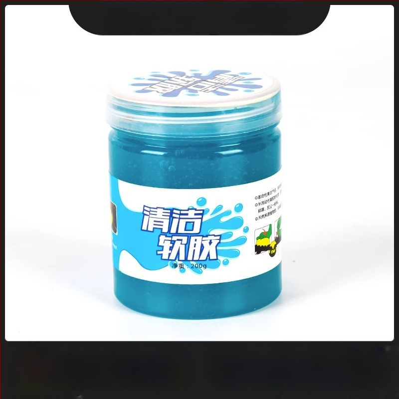 Gel καθαρισμού αυτοκινήτου για κενά πληκτρολογίου και αεραγωγούς εσωτερικού χώρου — 200 g, μάρκα Friendly, κύριες αγορές Ιαπωνία και Νότια Κορέα, χωρίς αδειοδοτημένες ιδιωτικές μάρκες