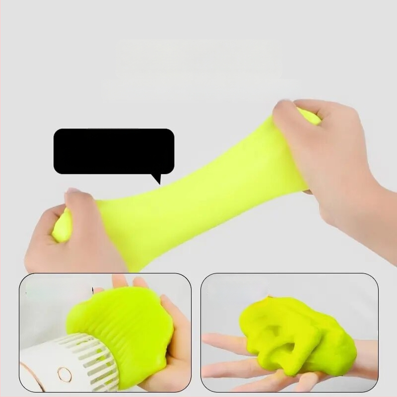 Gel καθαρισμού αυτοκινήτου — μαλακό τζελ καθαρισμού για σχισμές παραθύρων και πληκτρολόγια