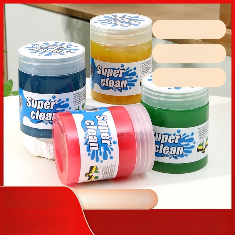 Γέλη καθαρισμού για αυτοκίνητα και πληκτρολόγια – απαλό gel για απομάκρυνση σκόνης από αεραγωγούς και κενά