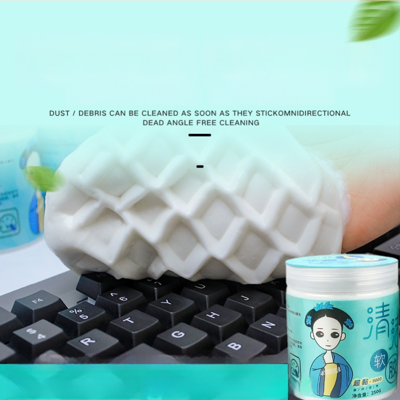 Μαλακή κολλητική πάστα καθαρισμού για το εσωτερικό αυτοκινήτου – αφαίρεση σκόνης από κενά και νεκρές γωνίες