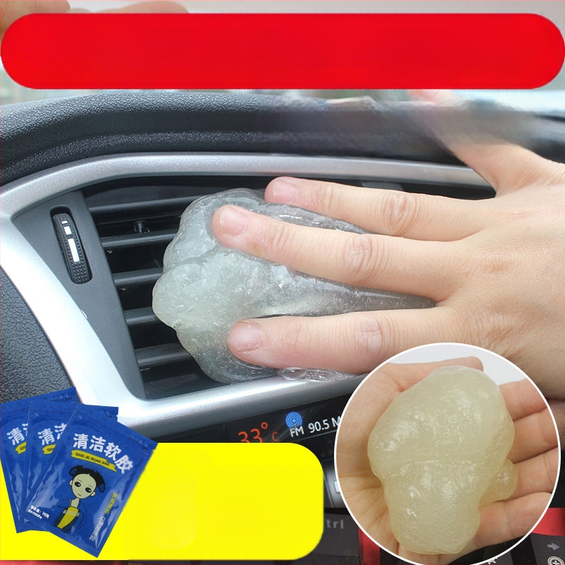 Μαλακή κολλητική πάστα καθαρισμού για το εσωτερικό αυτοκινήτου – αφαίρεση σκόνης από κενά και νεκρές γωνίες