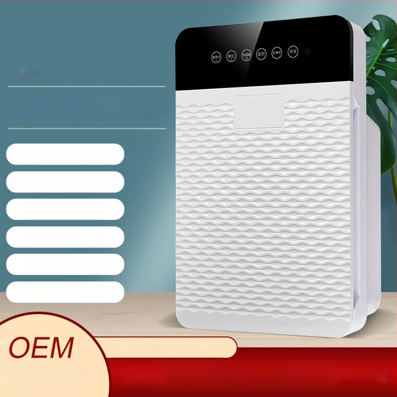 Οικιακός καθαριστής αέρα με αρνητικά ιόντα και UV αποστείρωση, συνθετικό φίλτρο, ροή αέρα 51–150 μ³/ώρα, θόρυβος 36–45 dB, κατάλληλο για 31–40 m², τηλεχειριστήριο