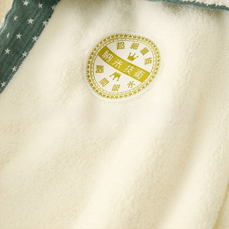 Детски халат за баня — основна материя: зайчева козина, памучна смес, пролетен сезон