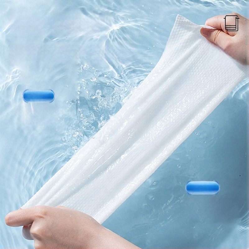 Еднократна кърпа за коса за салони за красота, регенерирано целулозно влакно, влакна от дървесна маса, абсорбция 0-5 сек, проста сплетка, персонализирана обработка