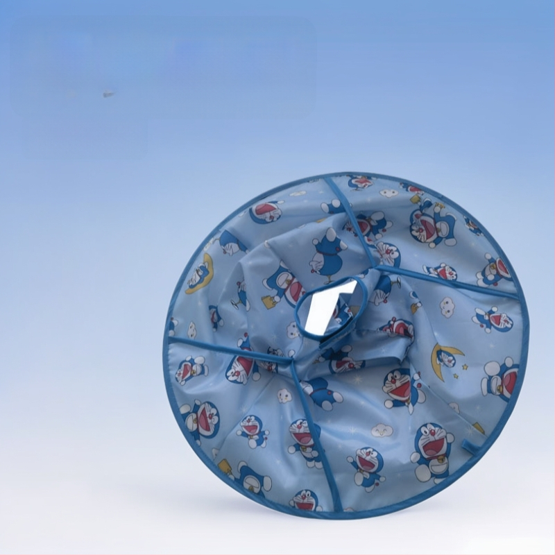 Vaikų kirpimo chalatas – anti-lūžimui, sulankstomas karikatūrinis dizainas, Pingao Hairdressing, tinkamas salonams