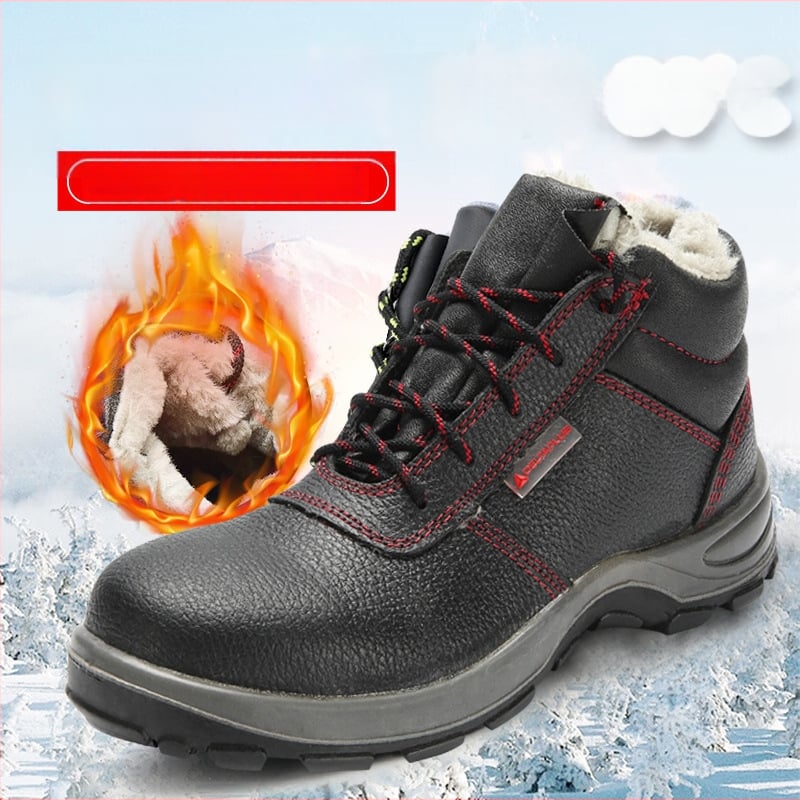 Изолирани предпазни обувки, модел 301105, висока горна част с PU подметка, 18kV изолация, студоустойчиви, против удар и пробив