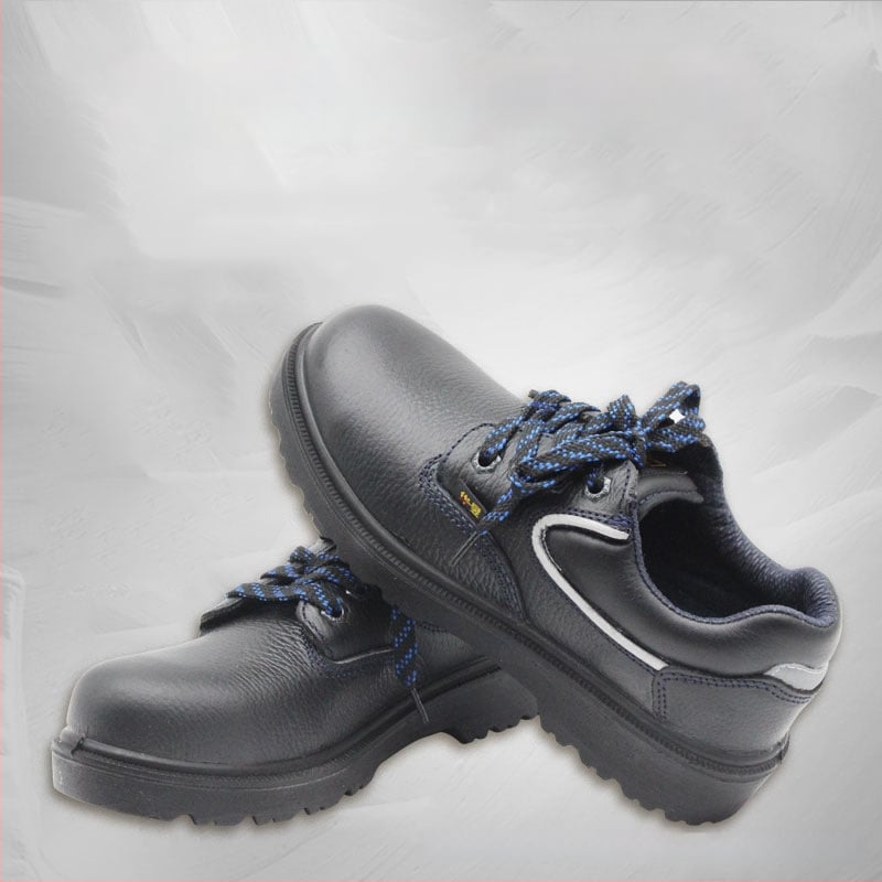 Huayu 0801 Работни защитни обувки със стоманен нос, против удар и пробив, кожа, изолация 6 kV