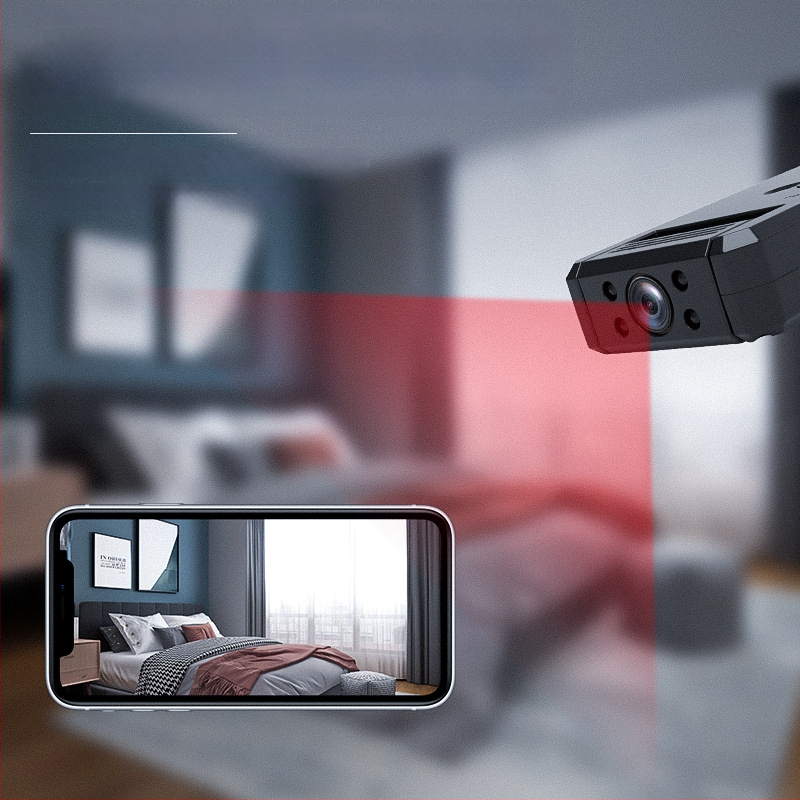 WD6 HD Bežična mrežna nadzorna kamera, Wi-Fi, 180° široki kut i rotirajuća
