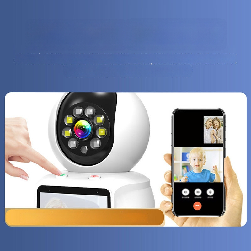 Video monitor za njegu beba i starijih, poziv jednim dodirom, dvosmjerna komunikacija, HD nadzor, noćni pogled