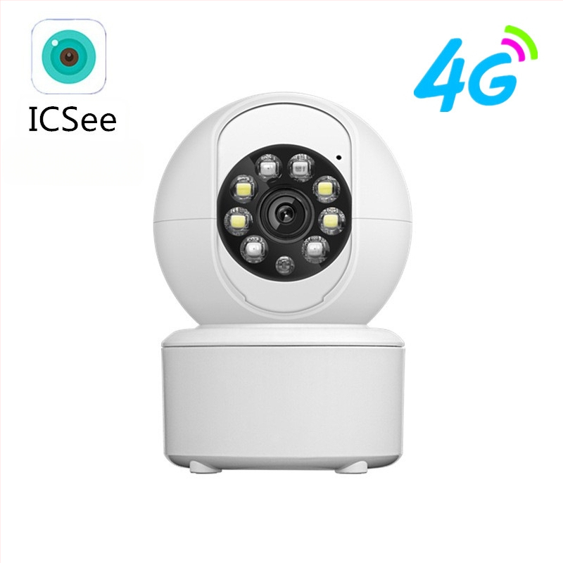 Xiongmai icsee Bežična Wi-Fi kamera za kućno praćenje, HD u boji punog spektra, noćni pregled, 4G