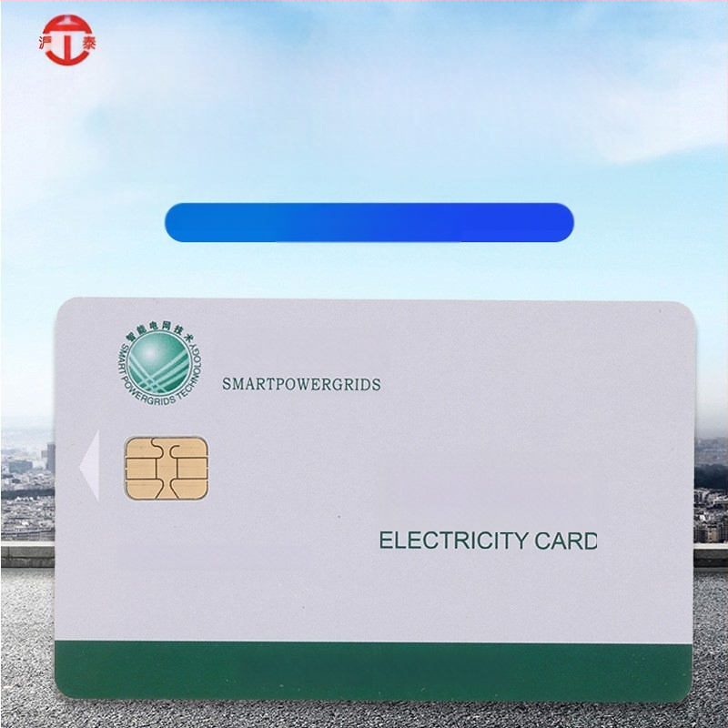 Priekšapmaksas IC karte kilovatstundas skaitītājam (atmiņas karte; kontakta IC karte; nefinanšu karte)