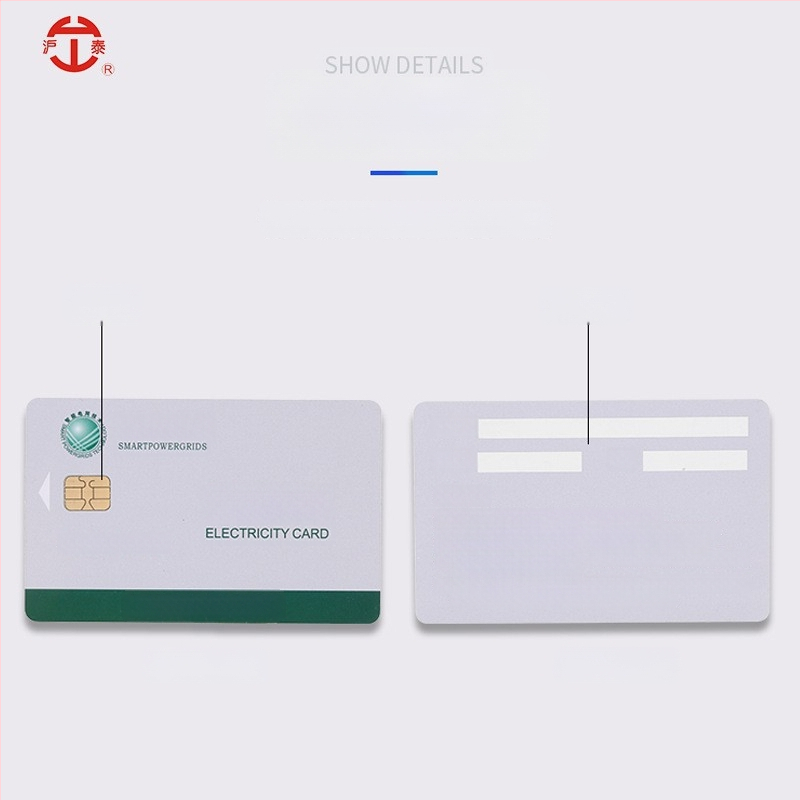 Priekšapmaksas IC karte kilovatstundas skaitītājam (atmiņas karte; kontakta IC karte; nefinanšu karte)
