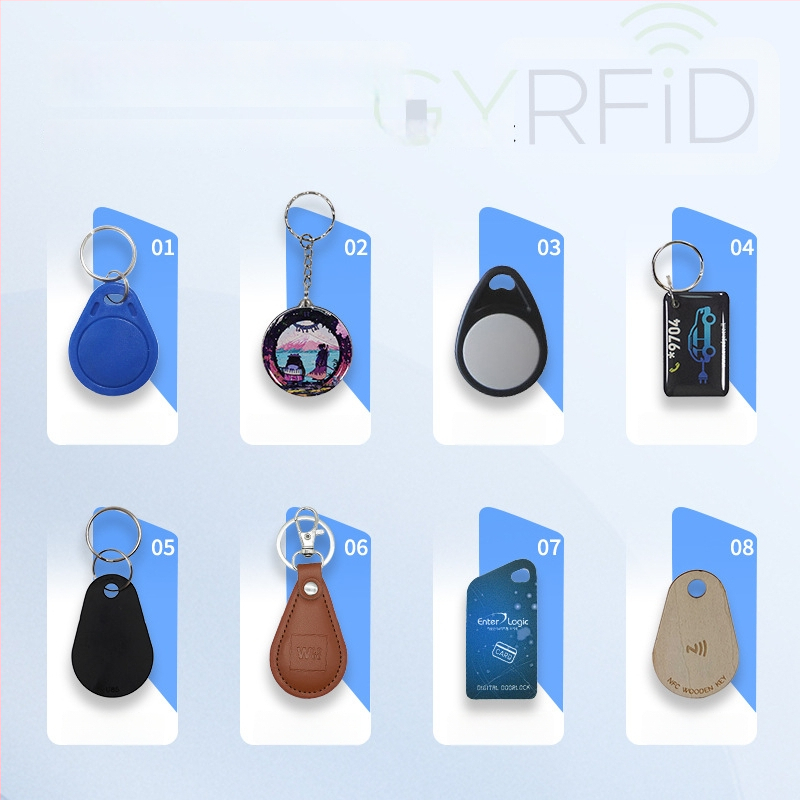 Gudra piekļuves karte RFID/NFC, modelis KES05, bezkontakta, 1K atmiņa, 1 000 000 rakstīšanas/dzēšanas ciklu, temperatūras diapazons -30°C līdz +80°C