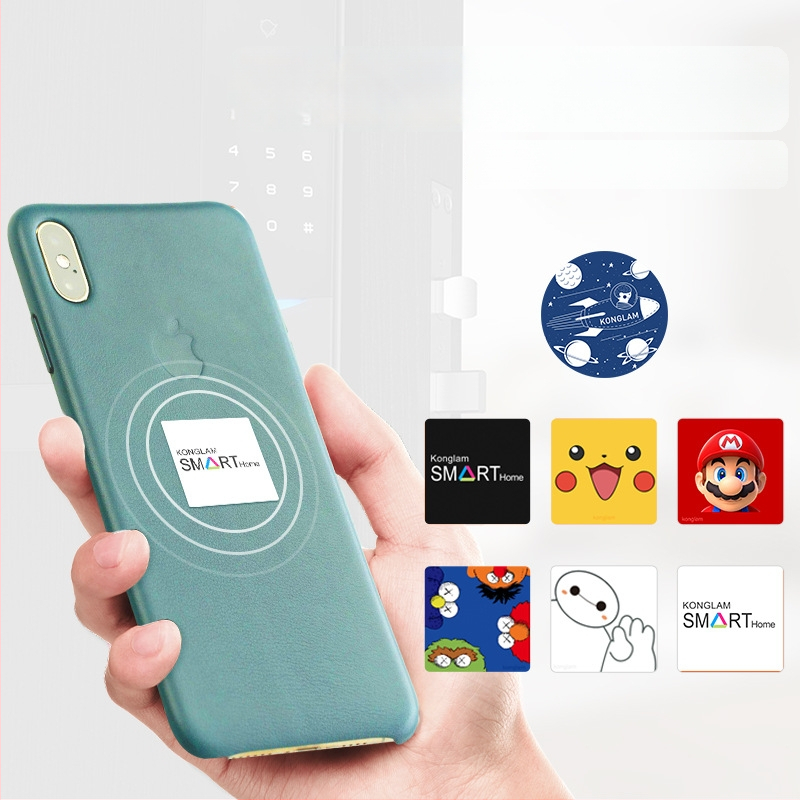 Viedkarte – piekļuves etiķete mobilajam telefonam, NFC bezkontakta IC karte, atmiņa 512, darba temperatūra 30-70°C