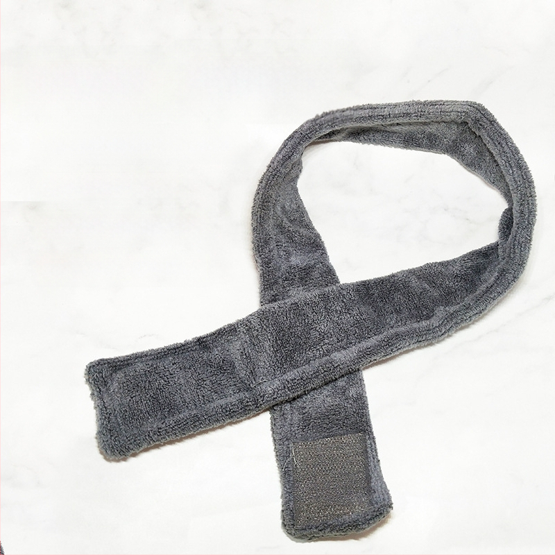 Pluošto plaukų įvyniojimo priemonė su Velcro uztrauktuku, geras vandens sugėrimas, skirta įvynioti plaukus permų ir dažymui, salonui