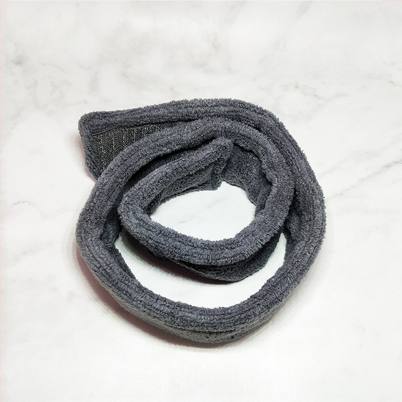 Pluošto plaukų įvyniojimo priemonė su Velcro uztrauktuku, geras vandens sugėrimas, skirta įvynioti plaukus permų ir dažymui, salonui