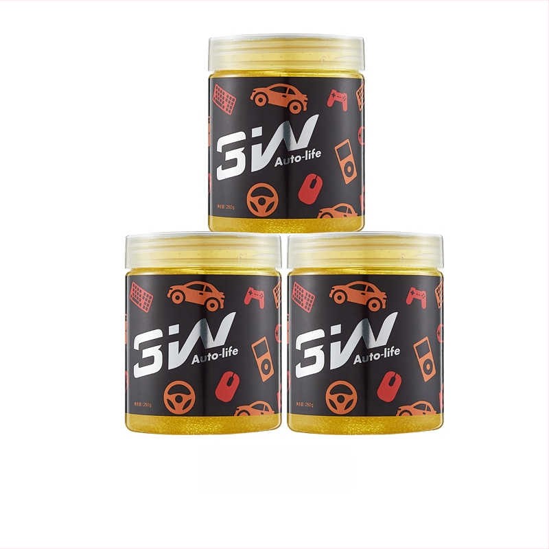 3W Πολυλειτουργικό Gel Καθαρισμού αυτοκινήτου για εσωτερικό χώρο και Πληκτρολόγιο, απαλό gel