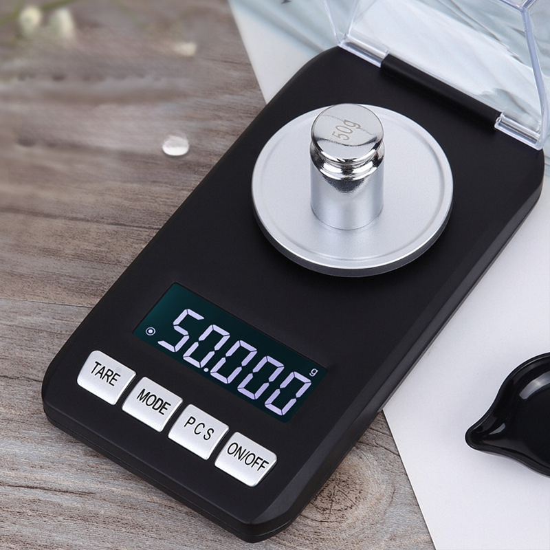 Elektronička vaga za nakit, 50 g, preciznost 0,001 g, karat vaga