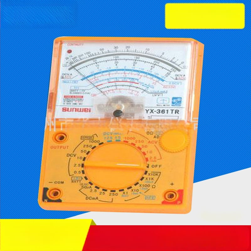 YX-361 Analogni multimetar, mjerenje frekvencije, prijenosni kompaktni multimetar