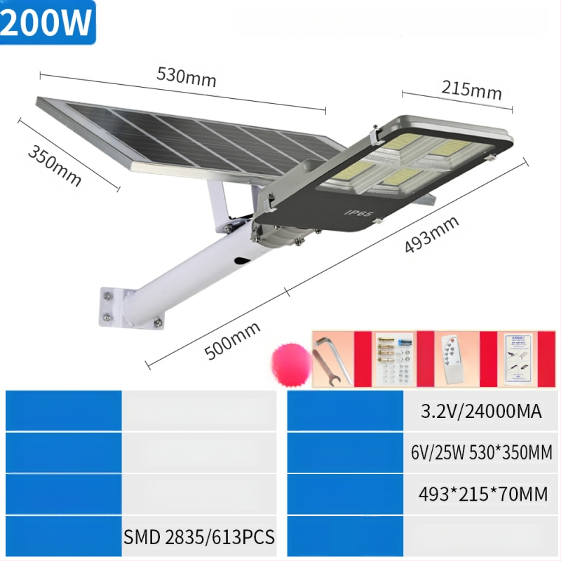 LED solarno ulično svjetlo, vanjska upotreba, vrt i krajolik, IP65, 10W