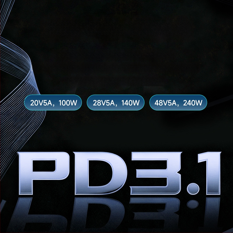 K2 tester snage s USB voltmetrom i ampermetrom, PD3.1 protokol brzog punjenja s automatskim otkrivanjem.
