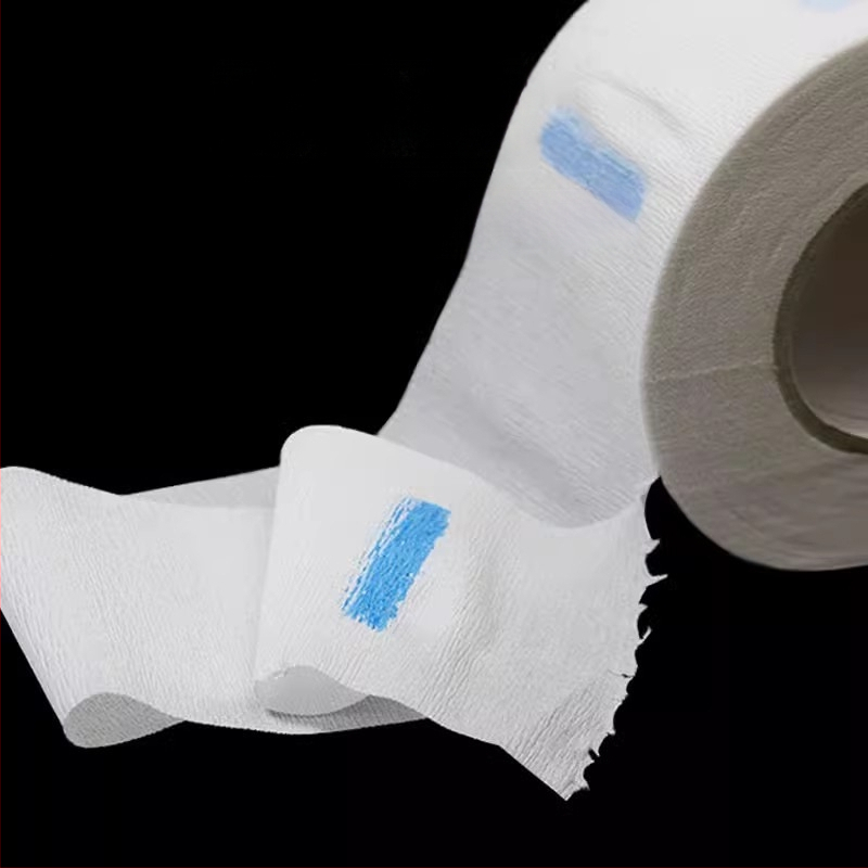 Vienkartinė kaklo popierinė skara kirpykloje, apsaugo kaklą nuo plaukų lūžimo ir nukritusių plaukų