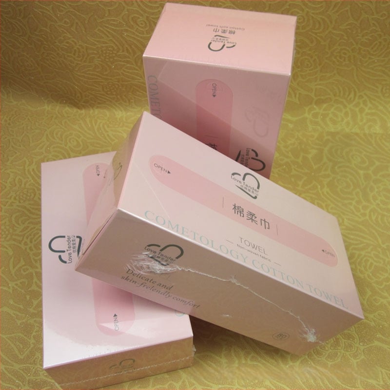 Love soft grožio rankšluostis iš neausta audinio valymui, 80 vnt