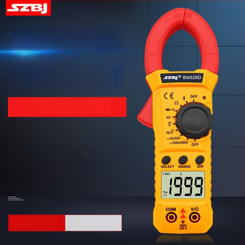 BM528D Digitalni kliještni multimetar, univerzalni ampermetar, automatsko isključivanje i zvučni signal