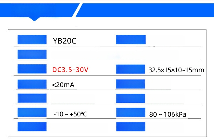YB20C digitalni DC ampermetar, LED 0,36 inčni zaslon, DC0-1A, 5A/10A/50A