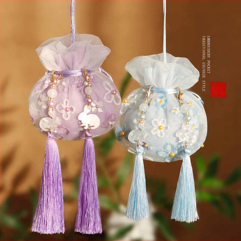 DIY komplet za izradu mirisne vrećice u Hanfu stilu, Godina Zeca