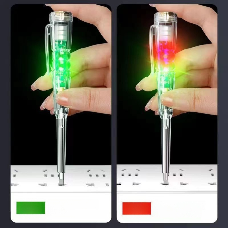 Visoko sjajni električni tester za elektrikare – provjera kontinuiteta, prekida i nule/faze