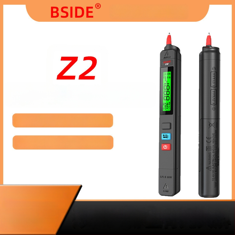 BSIDE Z2 Detektor curenja električne struje s digitalnim zaslonom, višenamjenski pametni senzor za kućne električare