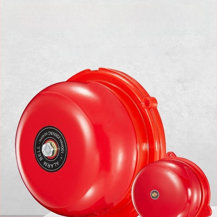 Tulekahjuhäirekell koos helilise ja visuaalse teavituse ning hädaolukorra nupuga