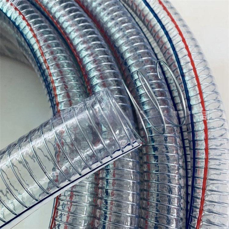 Hädapäästetorud: vaakumi negatiivne rõhk, terasest nöör, läbipaistva toru, kõrgsurve pehme veetorustik, tugevdatud plastik