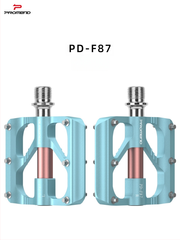 Promend Pd-F87 Alumiiniumist sulamist ultra-kerged kokkupanduvad pedaalid mägi- ja teel sõidavatele jalgratastele Cr-Mo teljega