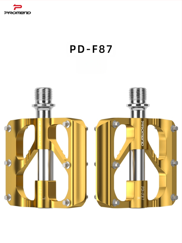 Promend Pd-F87 Alumiiniumist sulamist ultra-kerged kokkupanduvad pedaalid mägi- ja teel sõidavatele jalgratastele Cr-Mo teljega