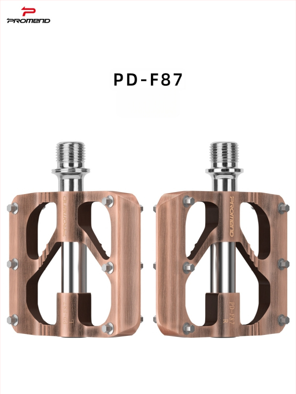Promend Pd-F87 Alumiiniumist sulamist ultra-kerged kokkupanduvad pedaalid mägi- ja teel sõidavatele jalgratastele Cr-Mo teljega