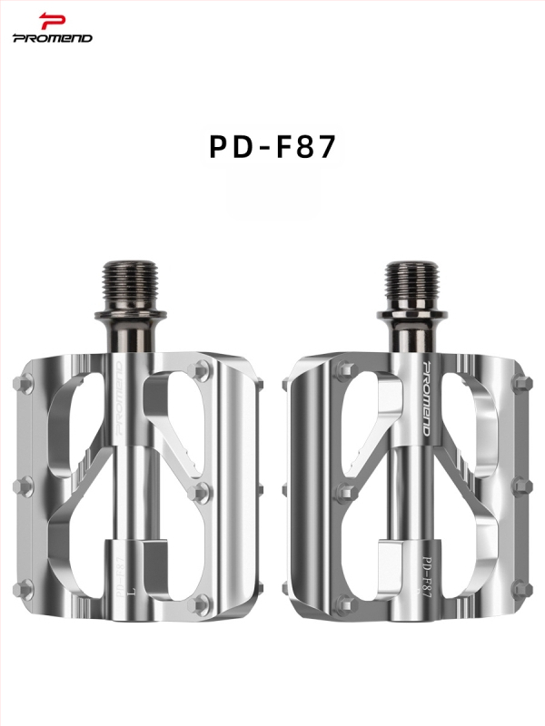 Promend Pd-F87 Alumiiniumist sulamist ultra-kerged kokkupanduvad pedaalid mägi- ja teel sõidavatele jalgratastele Cr-Mo teljega