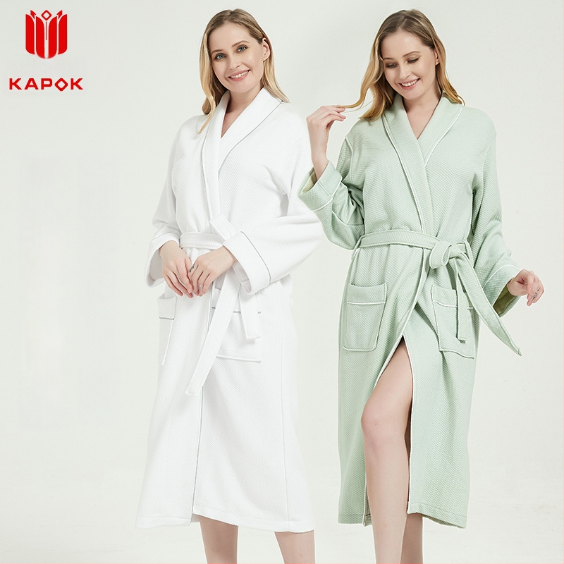 Unisex kupaonski ogrtač pet zvjezdica, modalno-bavlni materijal, upijajući, brzo suši, Atour hotelski stil.