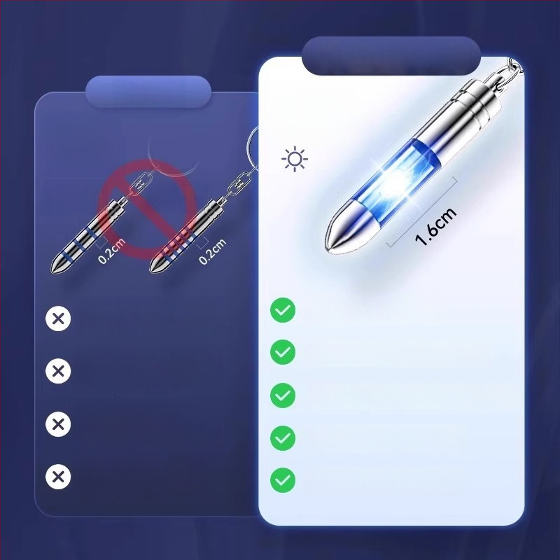 Πλαστικός αντιστατικός εκφορτιστής με κλειδοθήκη — Friendly, πολυλειτουργικός με στυλό εκφόρτισης