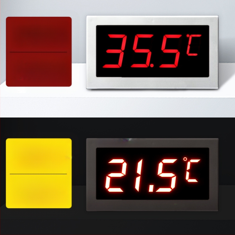 CX901 Digitalni termometar s velikim zaslonom i crvenim brojkama, elektronički prikaz temperature, za uzgoj u staklenicima i skladištenje u hladnjaku
