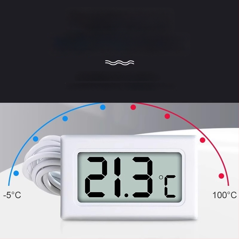 Digitalni termometar sa sondom, visoko precizan elektronički senzor temperature za akvarije i hladnjake