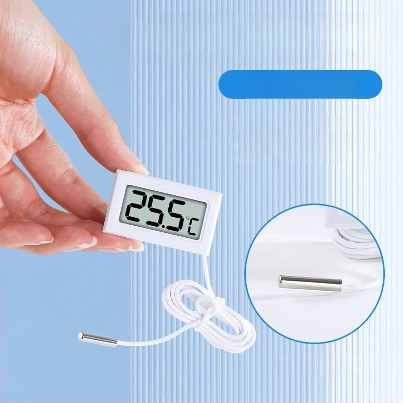 Digitalni termometar sa sondom, visoko precizan elektronički senzor temperature za akvarije i hladnjake