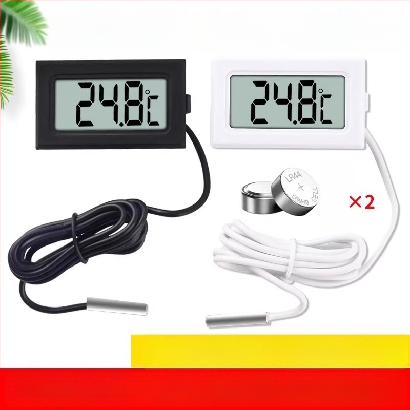 Digitalni termometar sa sondom, visoko precizan elektronički senzor temperature za akvarije i hladnjake
