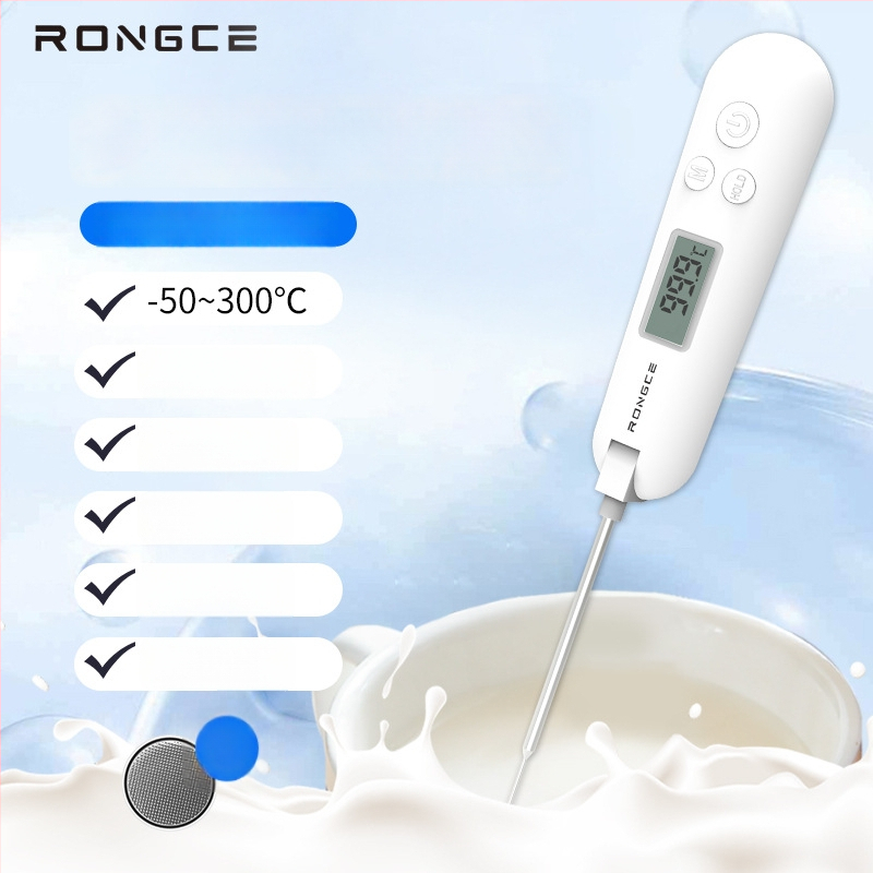 Sklopni termometar za hranu, kuhinja, termometar za bočicu za bebe, termometar za pečenje, visoka preciznost mjerenja temperature vode i ulja